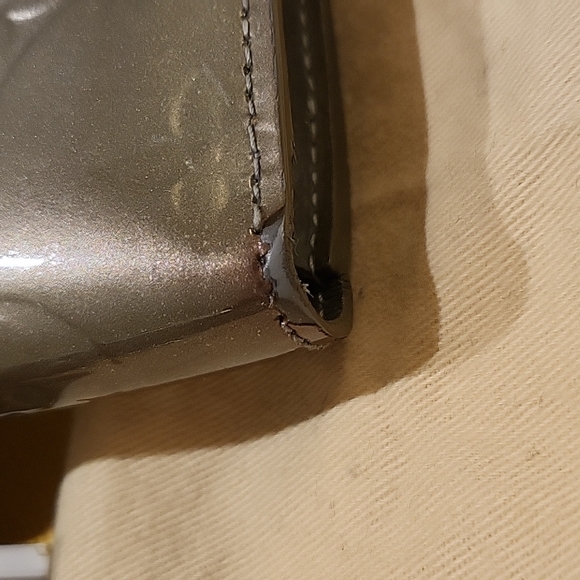 💯Auth Louis Vuitton LV Monogram Vernis Patent Leather French Purse Wallet - Picture 3 of 13